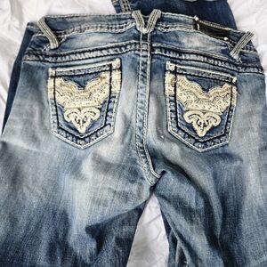 Vigoss Embellished Bootcut Jeans Size 31